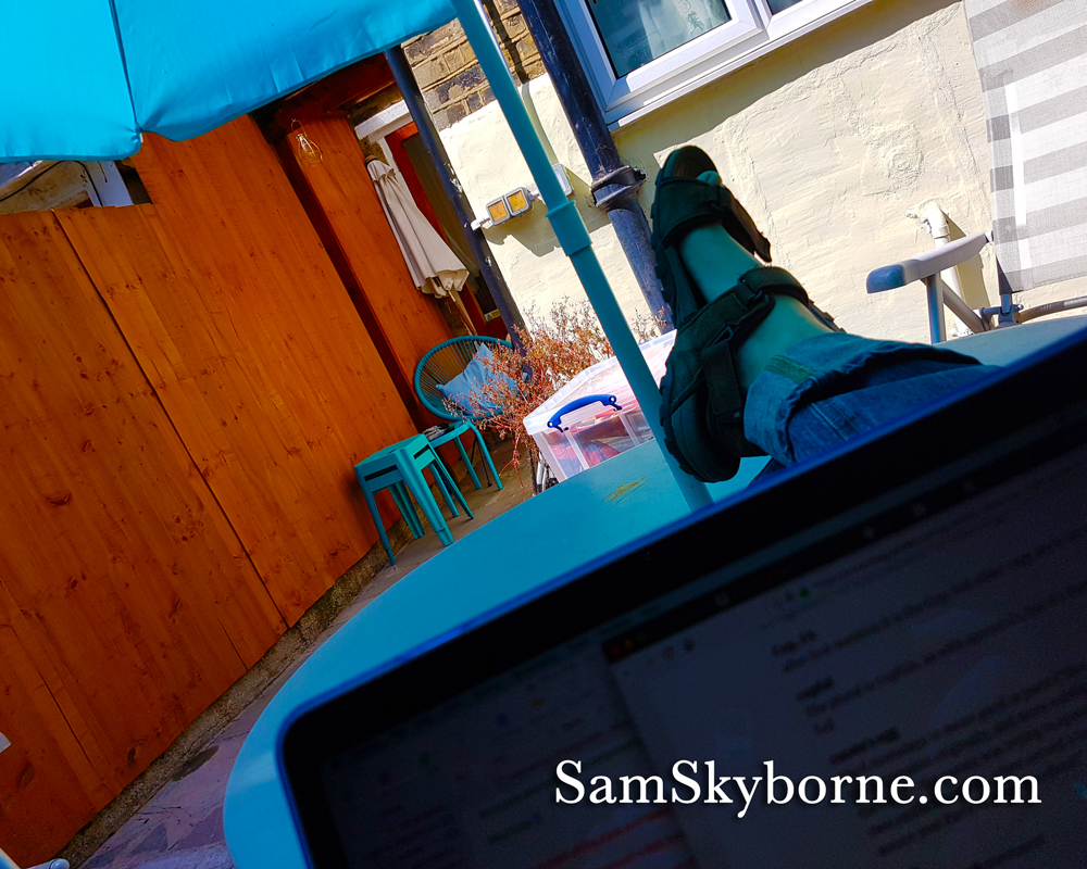 #MyOffice – back garden